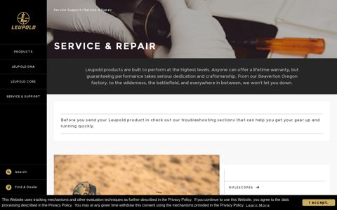 Service & Repair | Leupold