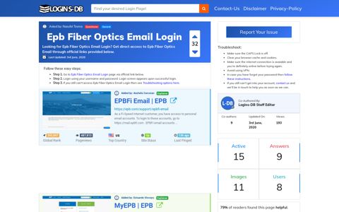 Epb Fiber Optics Email Login - Logins-DB
