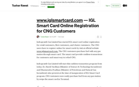 www.iglsmartcard.com — IGL Smart Card Online Registration ...