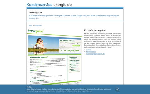 immergrün! | kundenservice-energie