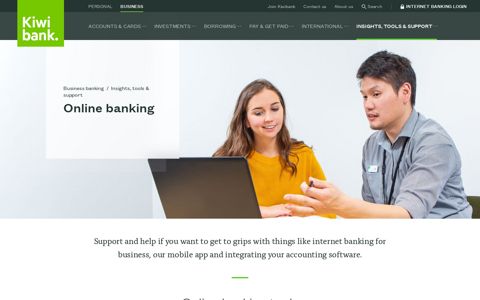 Online banking | Insights, tools & support - Kiwibank
