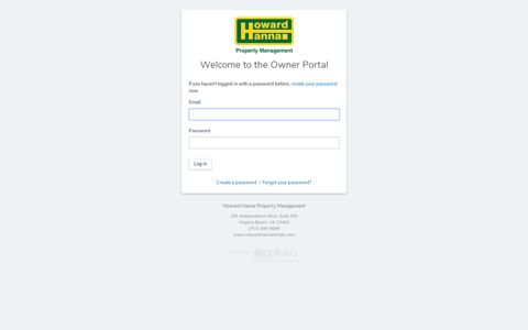 owner portal - AppFolio