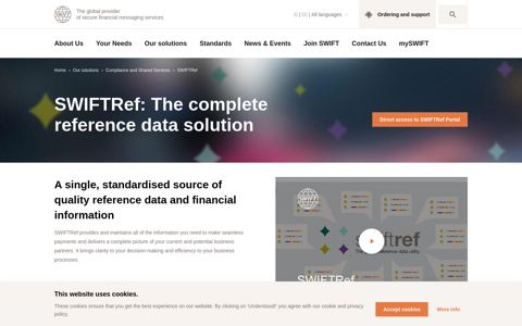 SWIFTRef: The complete reference data solution | SWIFT ...
