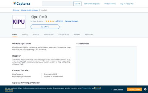 Kipu EMR Reviews and Pricing - 2020 - Capterra