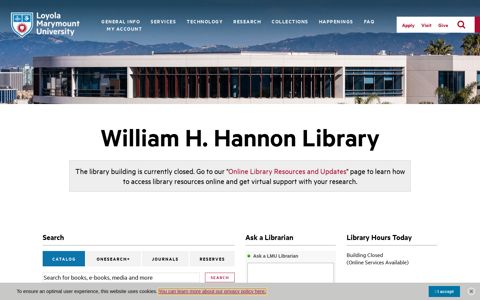 Library - Loyola Marymount University