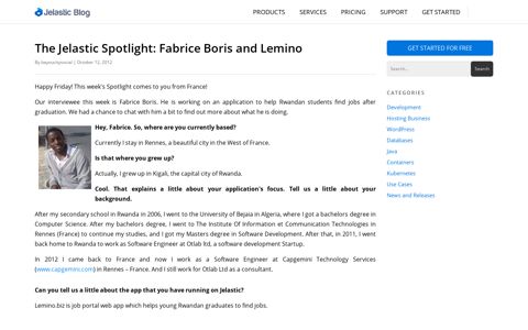 The Jelastic Spotlight: Fabrice Boris and Lemino | Jelastic