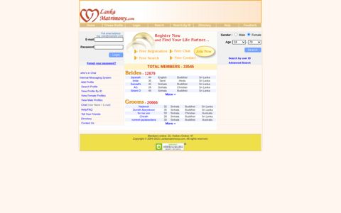 Lanka Matrimony – Free Matrimonial | Marriage Service for Sri ...