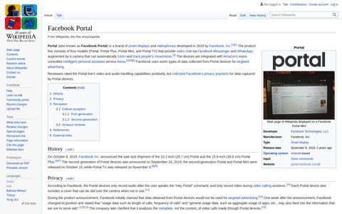 Facebook Portal - Wikipedia