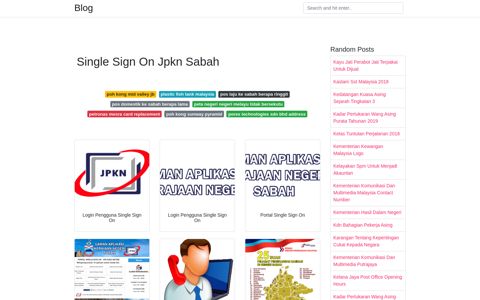 Single Sign On Jpkn Sabah - Blog
