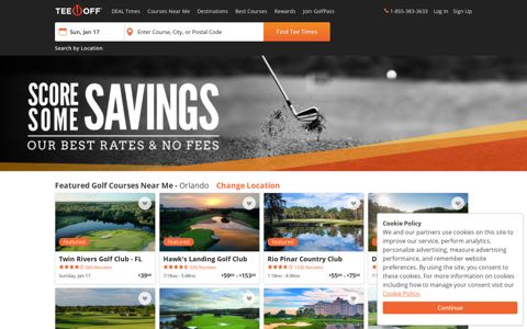 TeeOff.com: No Booking Fees on Tee Times at 5000+ Golf ...