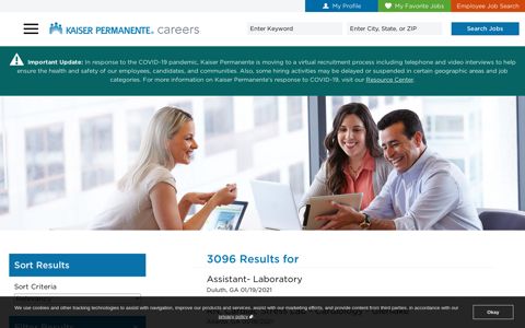 Search our Job Opportunities at Kaiser Permanente - Kaiser ...