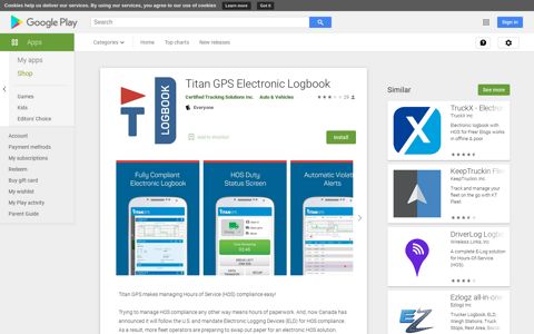 Titan GPS Electronic Logbook - Apps on Google Play