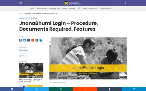 JnanaBhumi Login 2020-2021 - Procedure, Documents ...