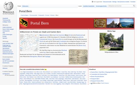 Portal:Bern – Wikipedia