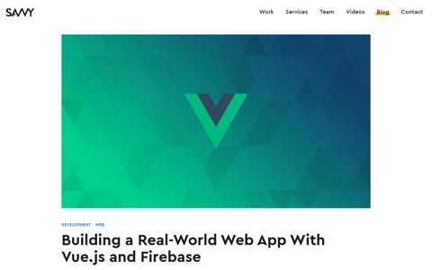 Building a Real-World Web App With Vue.js & Firebase ...