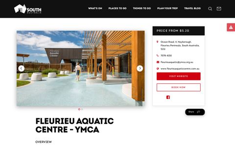 Fleurieu Aquatic Centre - YMCA - Hayborough, Attraction | SA ...