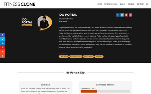 Ido Portal's Diet Plan, Workout Routine, And More