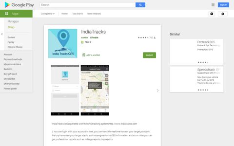 IndiaTracks – Apps on Google Play