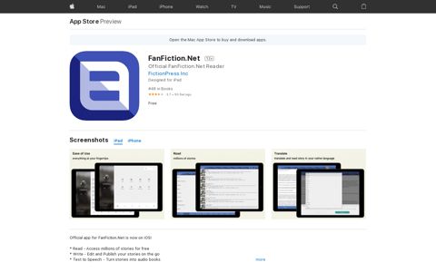 ‎FanFiction.Net on the App Store