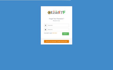 Forgot Your Password - LeadLYF Marketing Pvt. Ltd ...