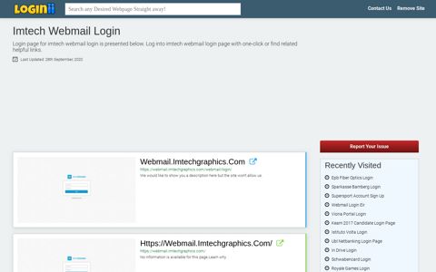 Imtech Webmail Login - Loginii.com