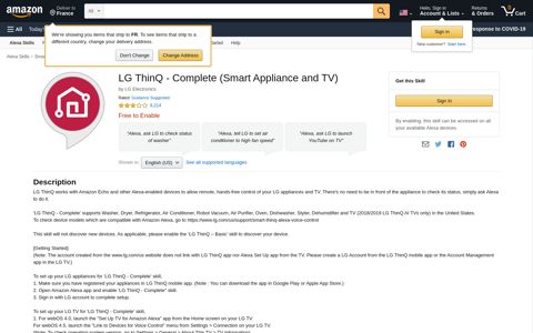 LG ThinQ - Complete (Smart Appliance and TV ... - Amazon.com