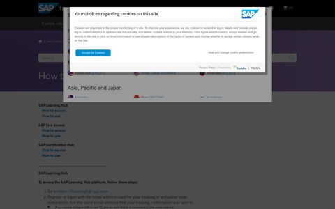 How to access and use SAP Training Subscriptions