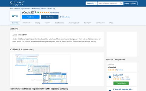 eCubix ECP Pricing, Reviews, Features - Free Demo