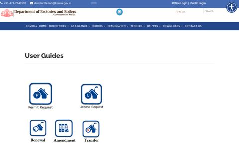 User Guides - Department of Factories and Boilers