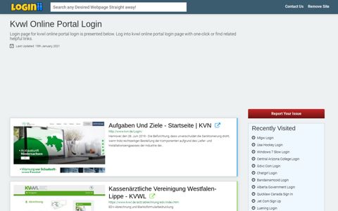 Kvwl Online Portal Login - Loginii.com