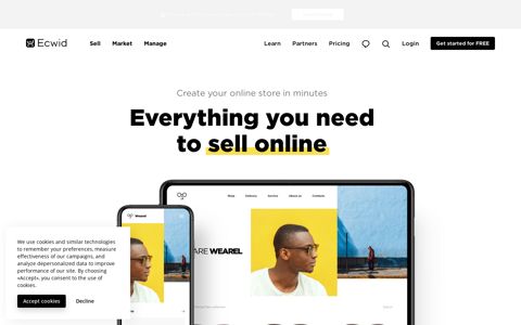 Everything You Need to Sell Online in One Place - Ecwid