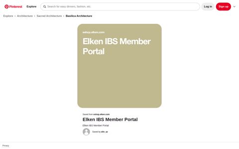 Elken IBS Member Portal - Pinterest