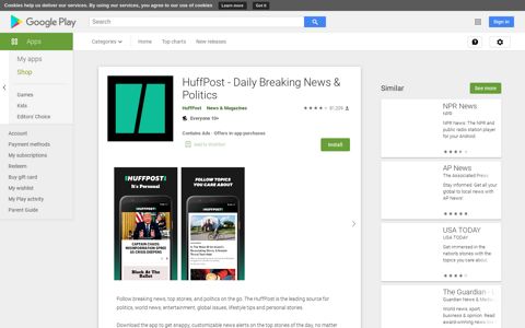 HuffPost - Daily Breaking News & Politics - Apps on Google Play