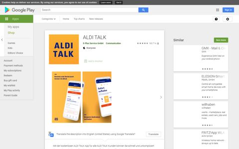 ALDI TALK - Apps on Google Play
