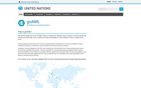 goAML - the United Nations