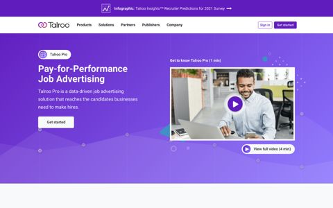 Pay-for-Performance Job Advertising | Talroo