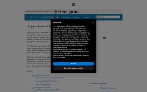 App per fantacalcio | Salvatore Aranzulla