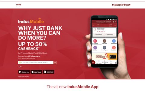 Indusmobile - IndusInd Bank