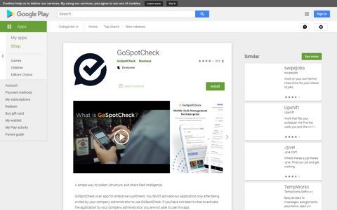GoSpotCheck – Apps on Google Play