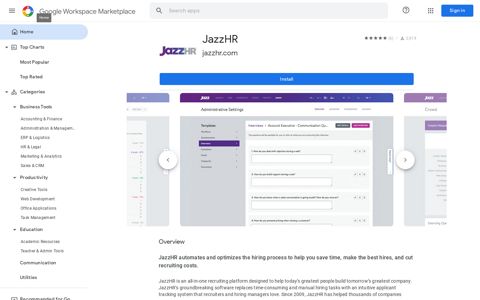JazzHR - Google Workspace Marketplace