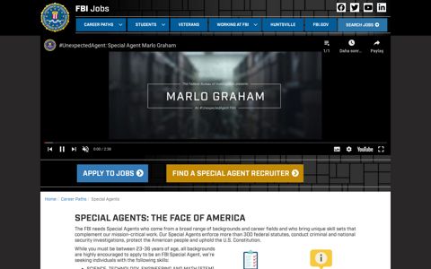 Special Agents | FBIJOBS