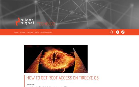How to get root access on FireEye OS – Silent Signal Techblog
