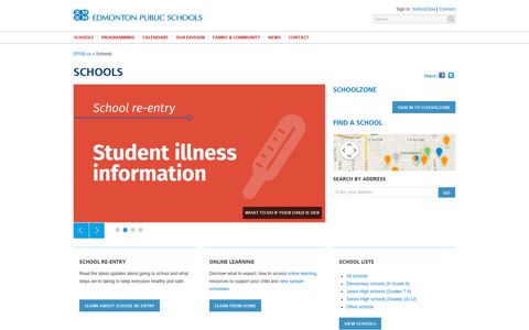Schools - Edmonton Public Schools