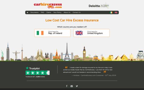 Car Hire Excess Insurance | CarHireExcess.com