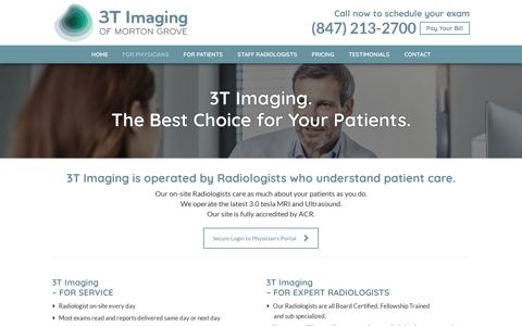 For Physicians | 3T Imaging