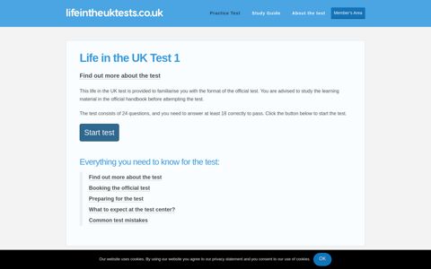 Life in the UK Test 2020 - Free Practice Questions - Realistic ...