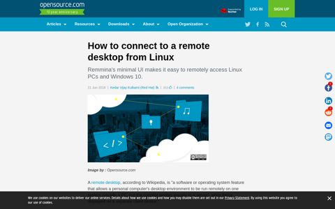 How to connect to a remote desktop in Linux | Opensource.com