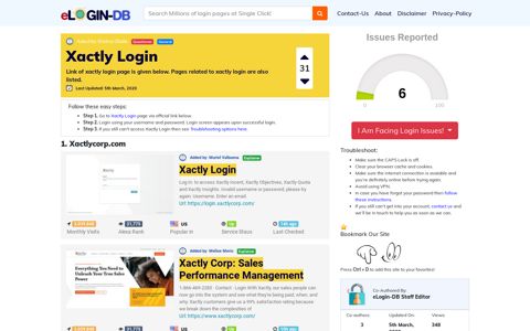 Xactly Login - A database full of login pages from all over the ...