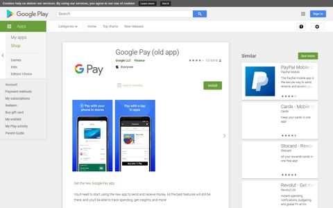 Google Pay (old app) - Apps on Google Play