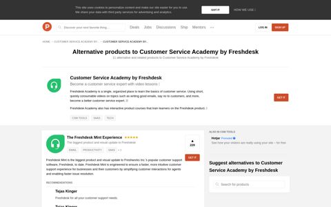 11 Alternatives to Customer Service Academy by Freshdesk ...